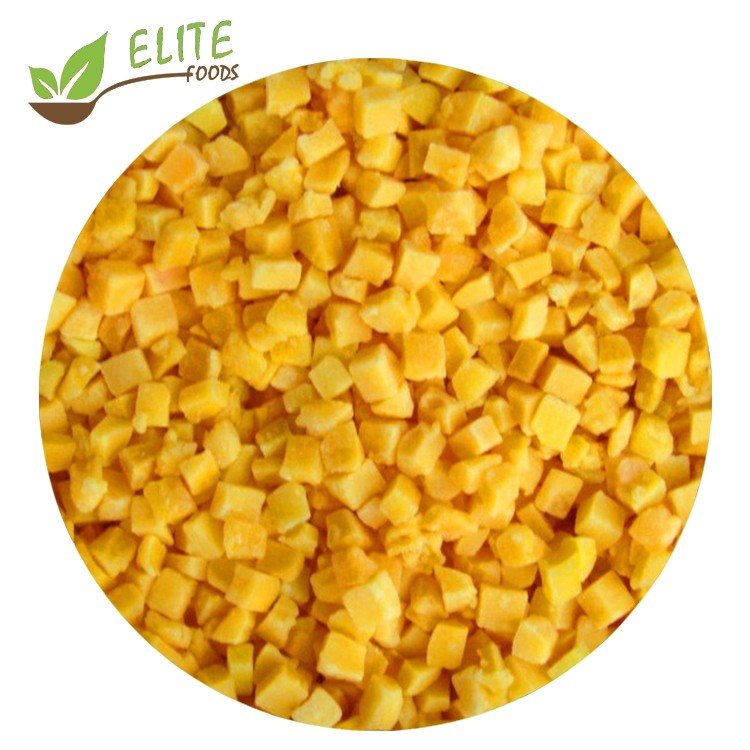 IQF Diced Yellow Peach